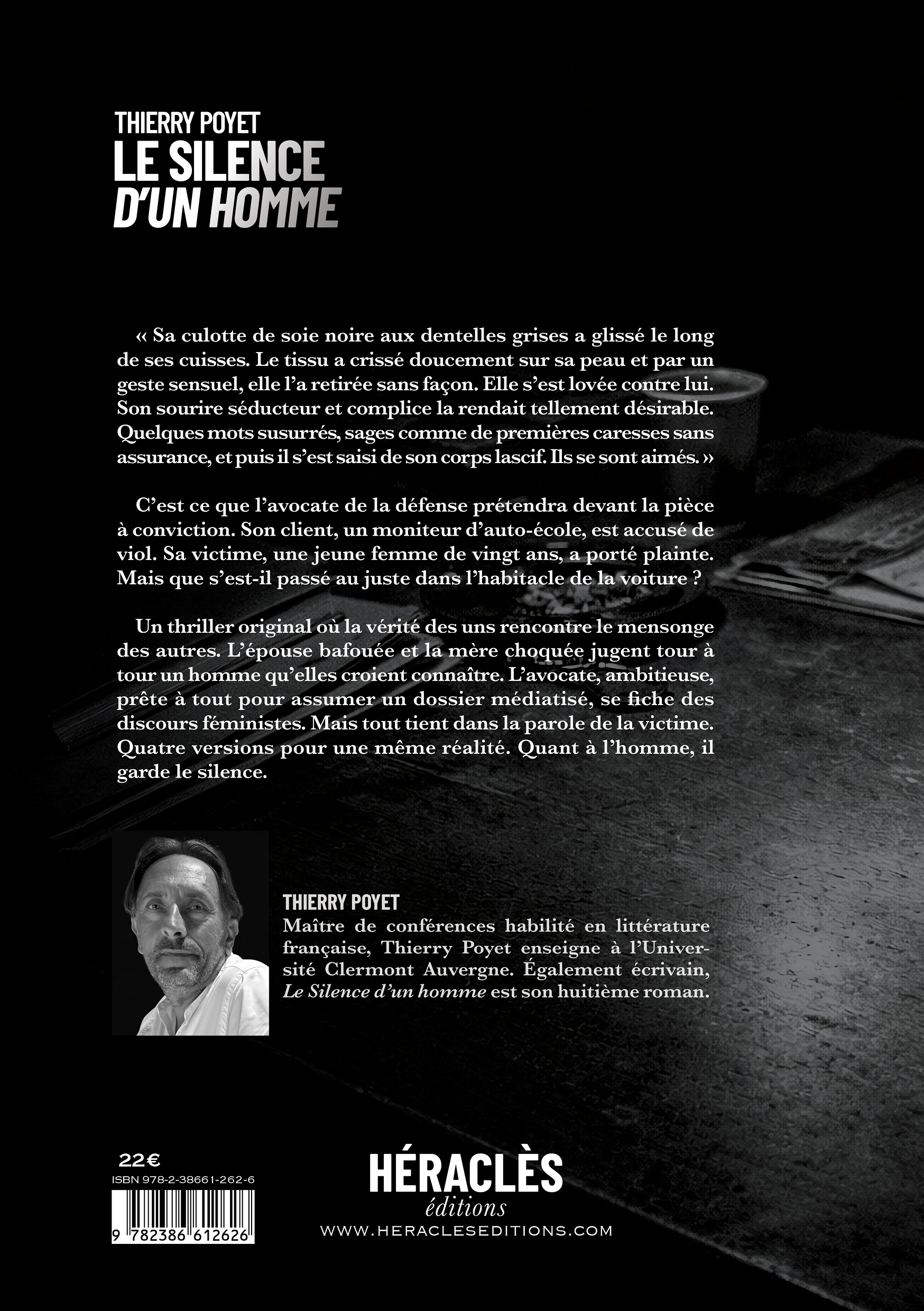 LE SILENCE D’UN HOMME - Thierry POYET