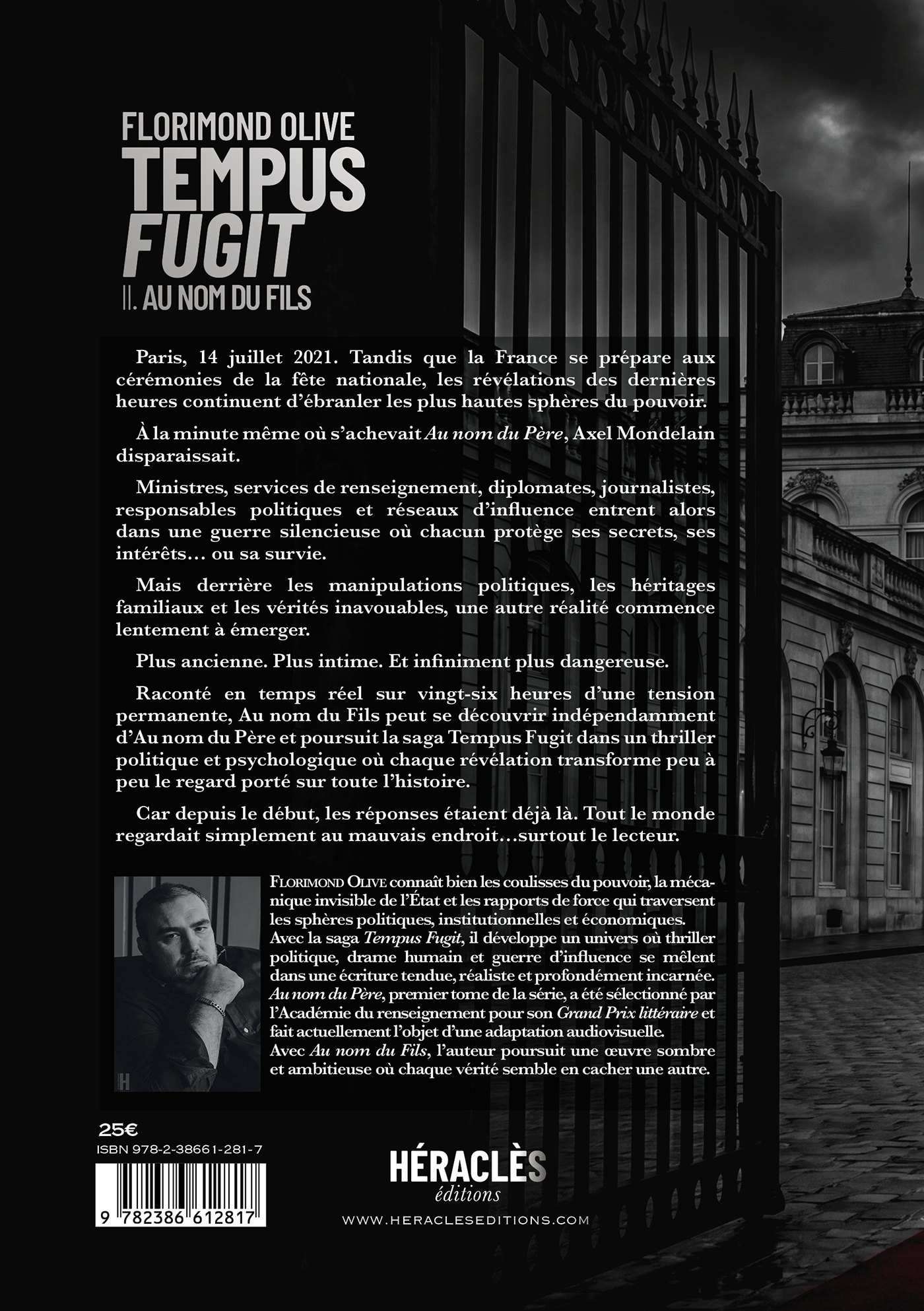 Tempus Fugit T.II - Au nom du fils - Florimond OLIVE - AVANT-PREMIÈRE